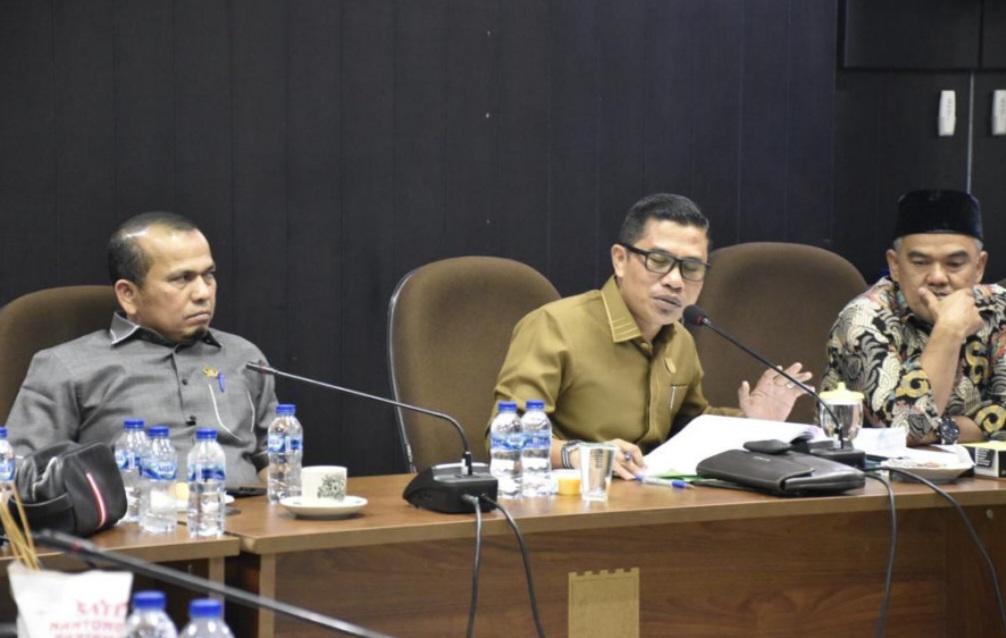 Komisi I DPRD Pekanbaru Rapat Kerja Dengan Sekretariat DPRD