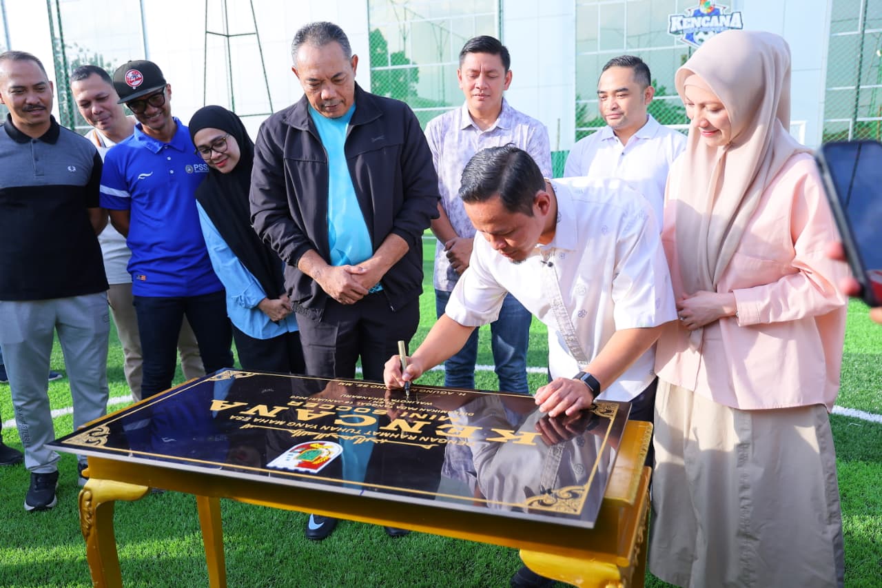 Lapangan Kencana Minisoccer Sukajadi Resmi Dibuka dan Gratis, Agung Nugroho: Bayar Pakai Pajak