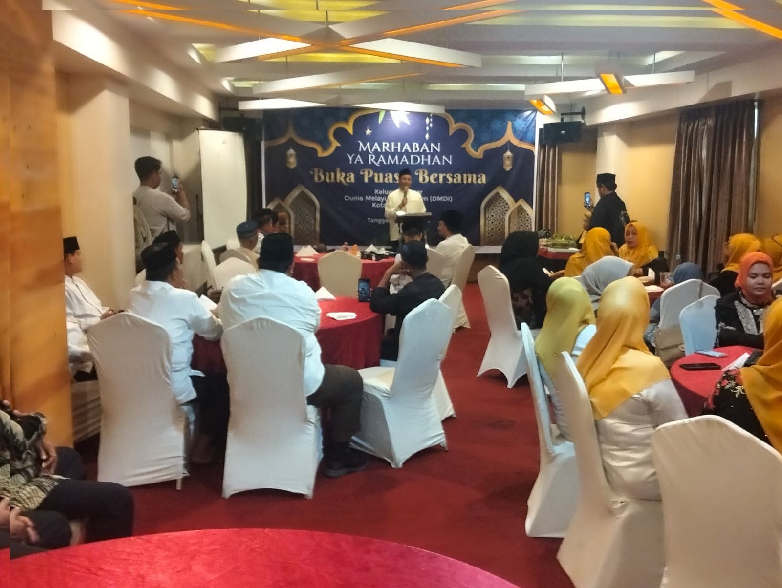 Wawako Markarius Ikuti Buka Puasa Bersama DMDI Pekanbaru